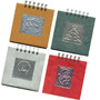 LIBRETA MINI DE PAPEL CON PLACA DE METAL