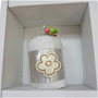 TOALLERO REDONDO CON FIGURA METAL-MADERA