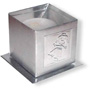 BUBO DE METAL PORTA VELA