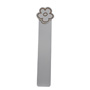 SEPARADOR DE METAL EXTENDIDO CON FIGURA DE METAL MADERA