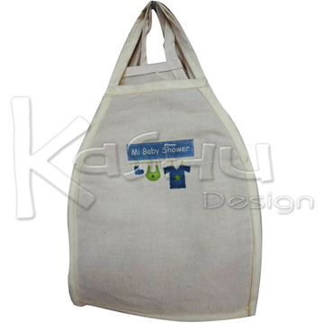 MANDIL DE MANTA CON IMPRESION PERSONALIZADA