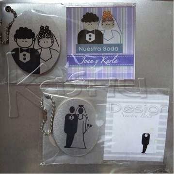 COLGANTE DE METAL PERSONALIZADO