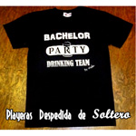 PLAYERAS DE DESPEDIDA DE SOLTERO