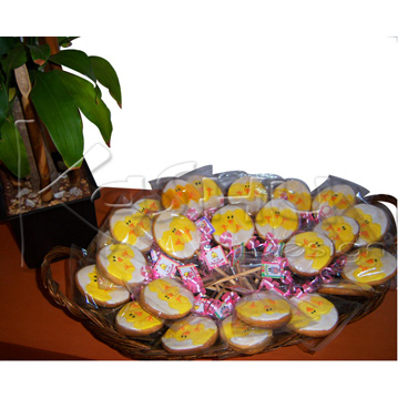 CHAROLA DE GALLETAS DECORADAS BABY