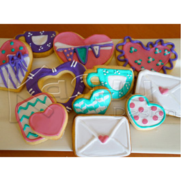 GALLETAS DECORADAS CORAZON