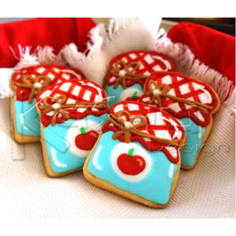 GALLETAS DE FRASCO DE MERMELADA