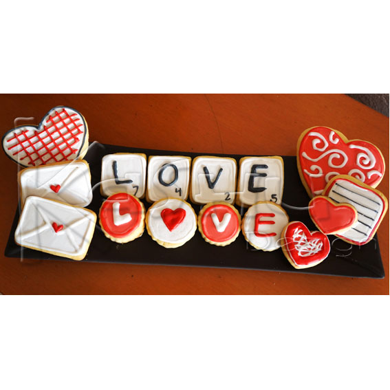 GALLETAS DECORADAS DIA DEL AMOR