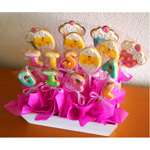 ARREGLO DE GALLETAS DECORADAS