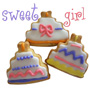 GALLETAS DECORADAS PASTELITOS SWEET GIRL