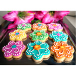 GALLETAS DECORADAS DE FLOR