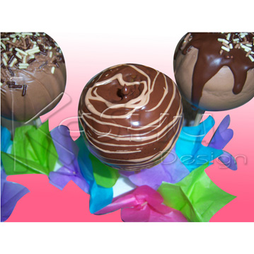 MANZANAS CUBIERTAS DE CHOCOLATE  