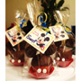 MANZANAS CUBIERTAS DE CHOCOLATE DECORADAS DE MICKEY